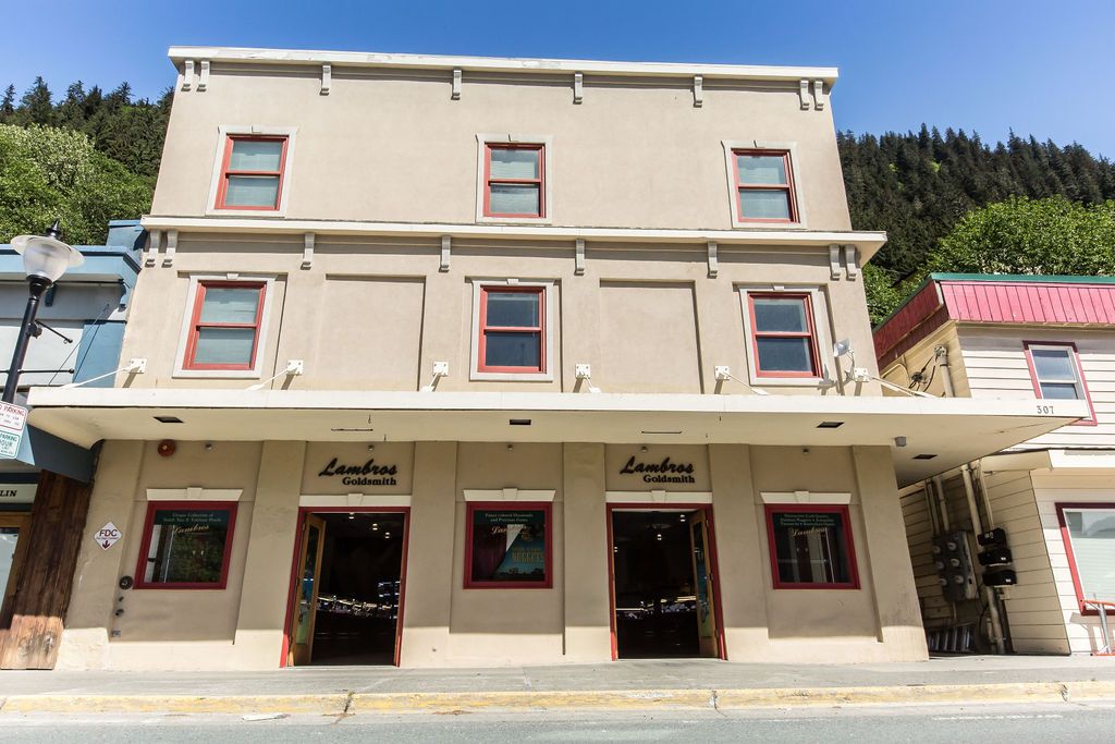 Lambros building: 307 S Franklin St, Juneau, AK 99801